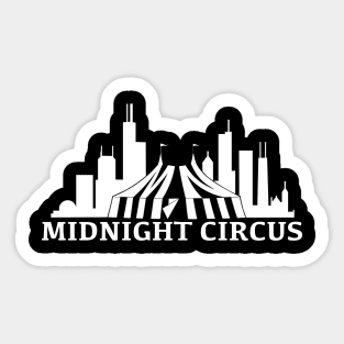 MC Chicago Skyline (white) by Kellin Sticker